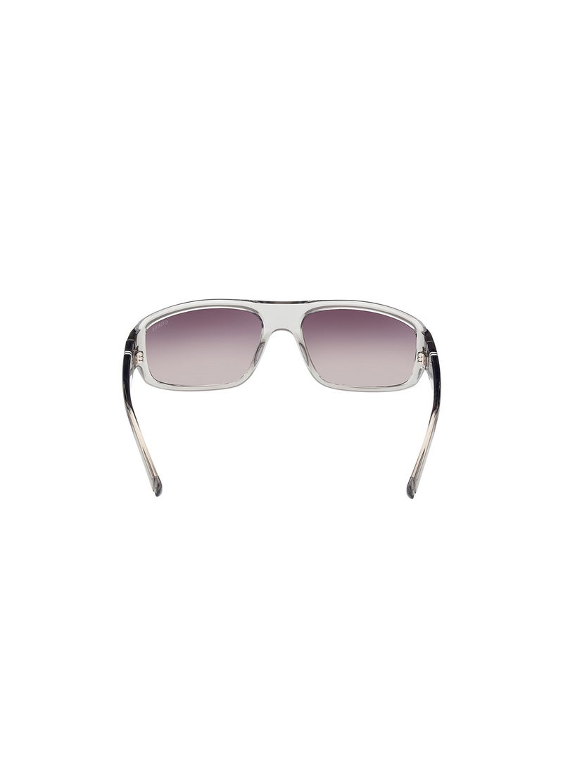 GUESS Men's UV Protection Rectangular Sunglasses - GU0008020C62 - Lens Size: 62 Mm - Image 4